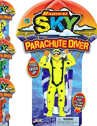 InfinityToys Parachute Action Figure Toy