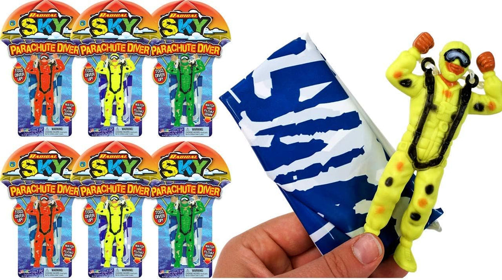 InfinityToys Parachute Action Figure Toy