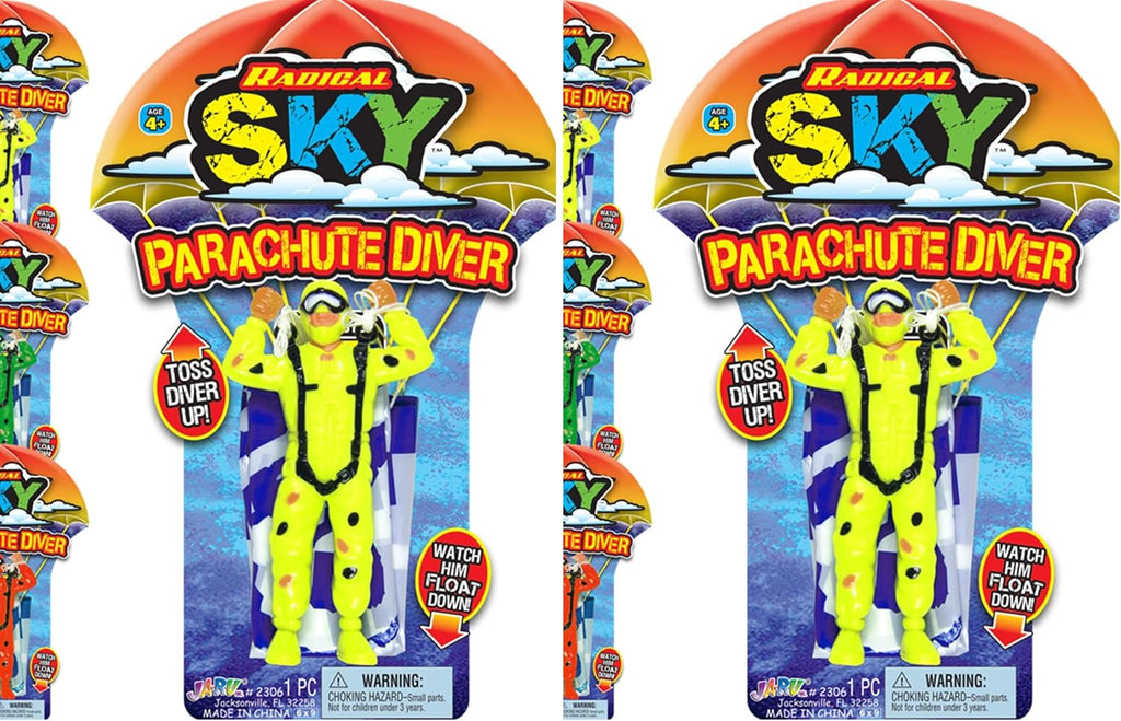InfinityToys Parachute Action Figure Toy