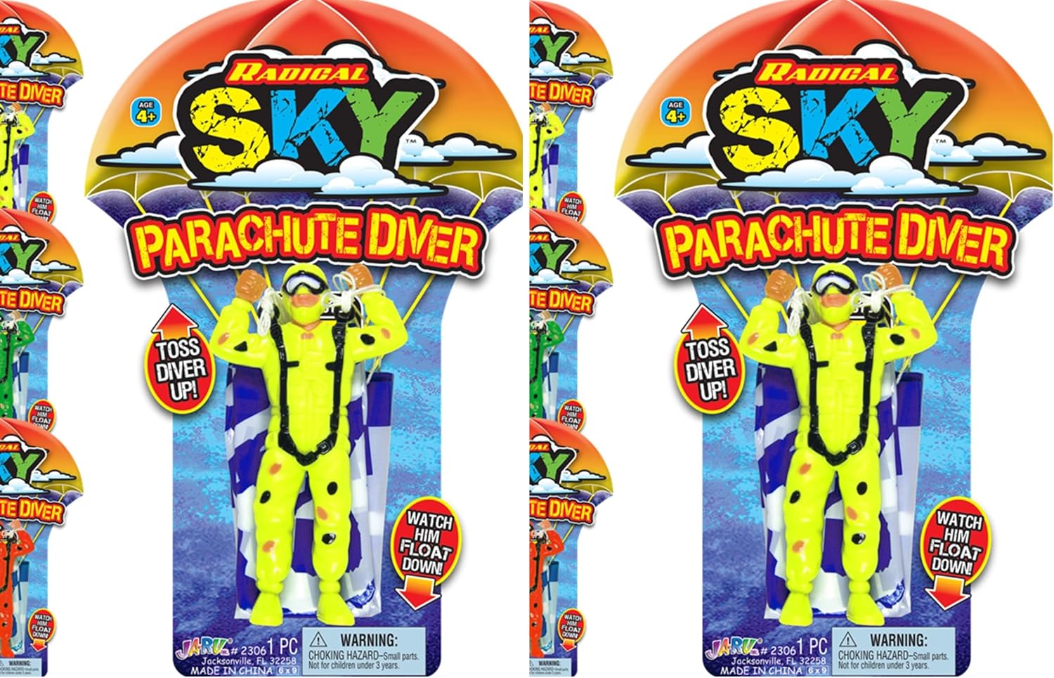InfinityToys Parachute Action Figure Toy