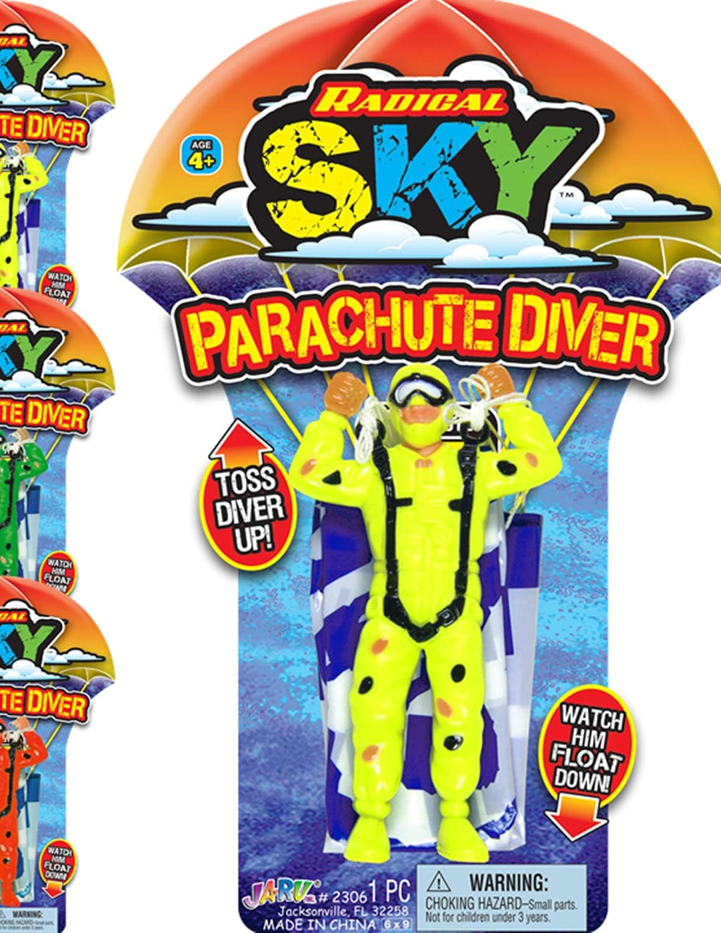 InfinityToys Parachute Action Figure Toy