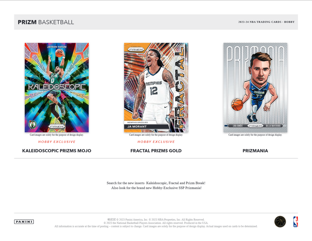 2023-24 Panini Prizm Basketball Hobby Box