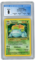 Venusaur Base Set 2 Holo 18/130 2000 CGC 8 (#9006)